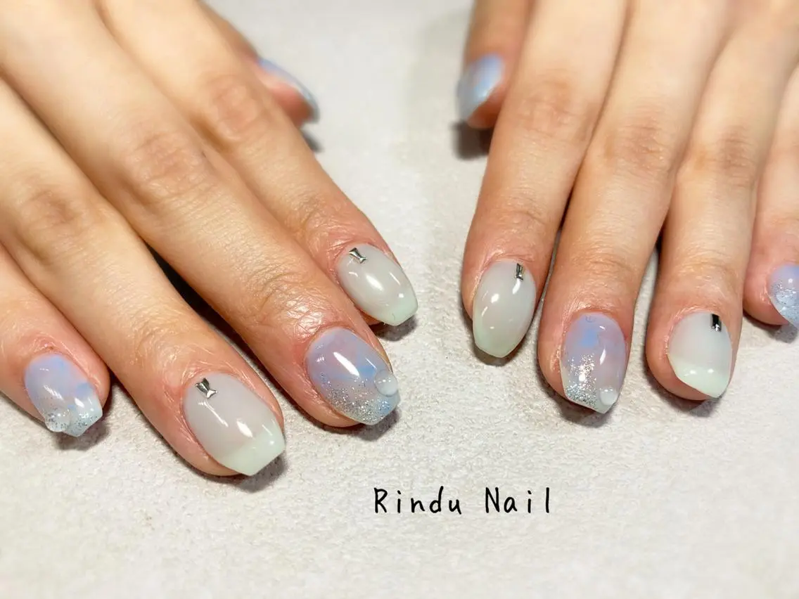 ネイル Rindu Nail 名駅miniのネイルデザイン