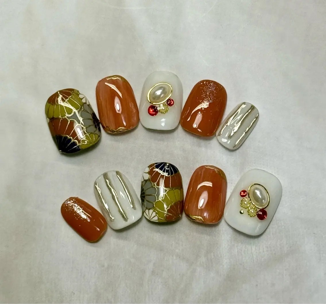 ネイル アートネイル チークネイル フラッシュネイル フラッシュマグ フレンチネイル Mai’s nailのネイルデザイン