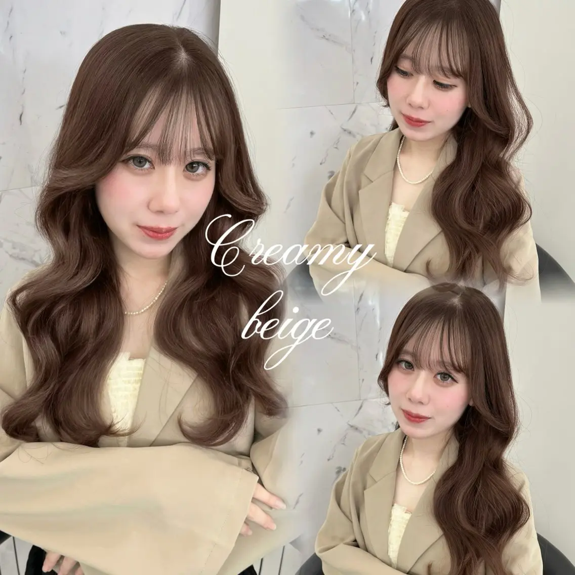 ロング カラー ヘアカラー ParveMix ♡白神みやびのヘアスタイル