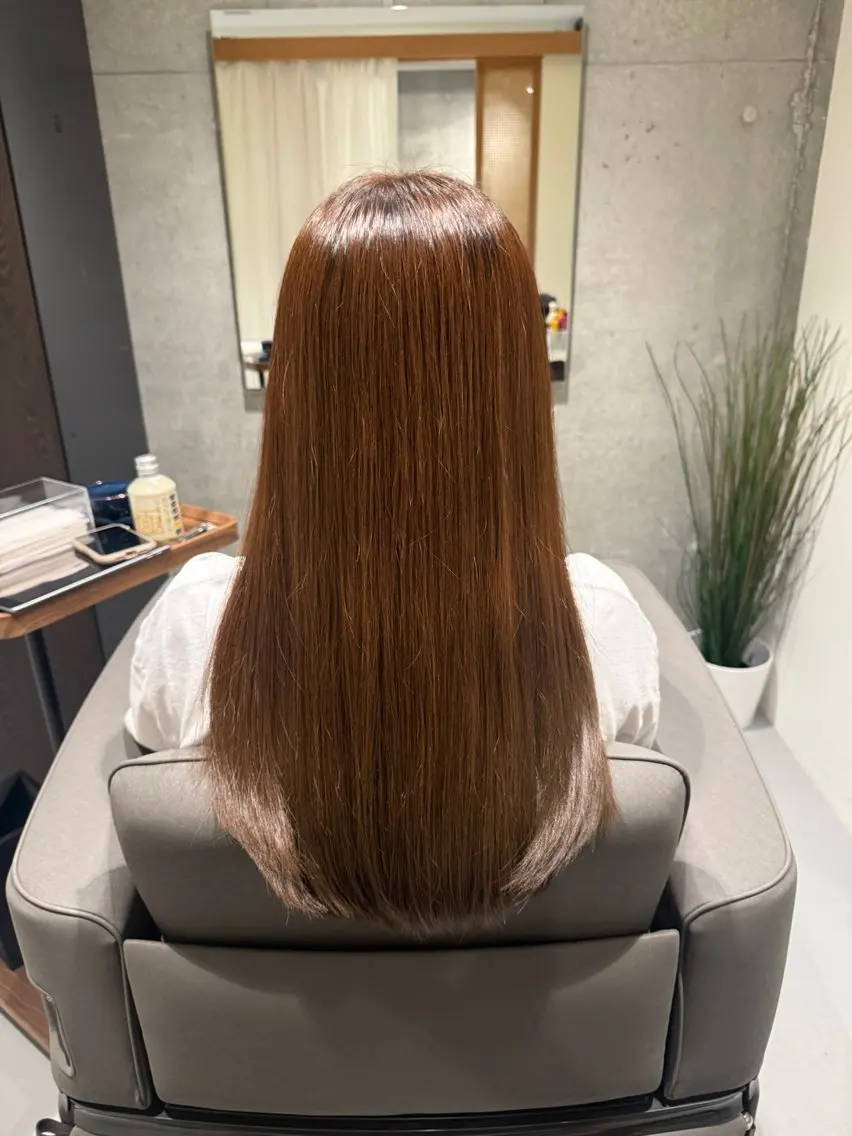 ロング カラー 🪸KARERA新松 戸田中萌恵子🪸のヘアスタイル