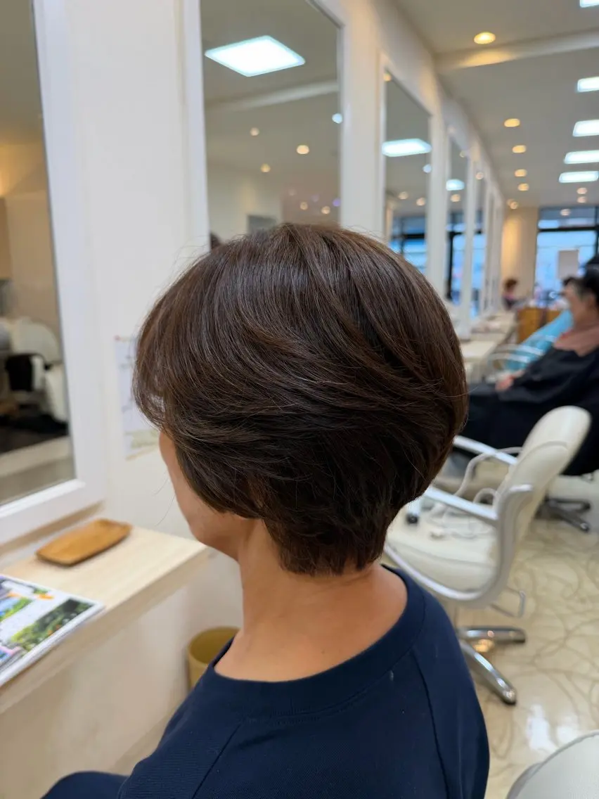 ショート くせ毛 高橋 佑介のヘアスタイル