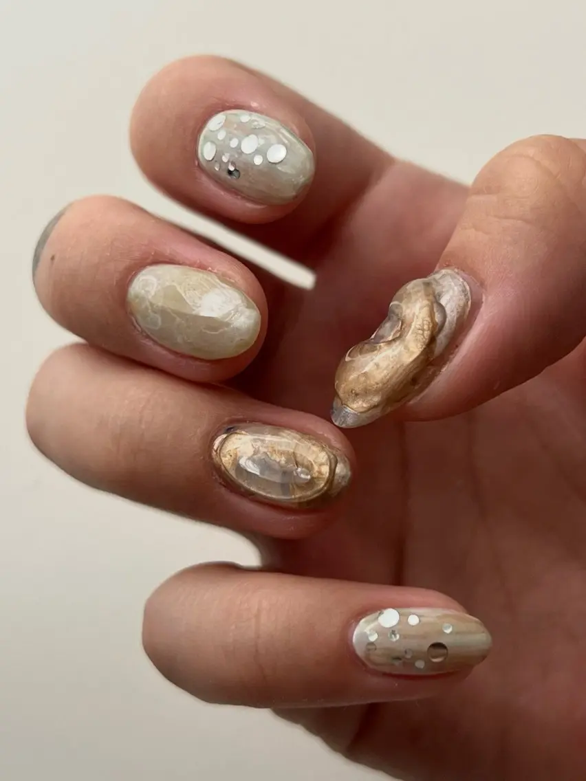 ネイル 持ち込み ハンドネイル tuki nail suzumiのネイルデザイン