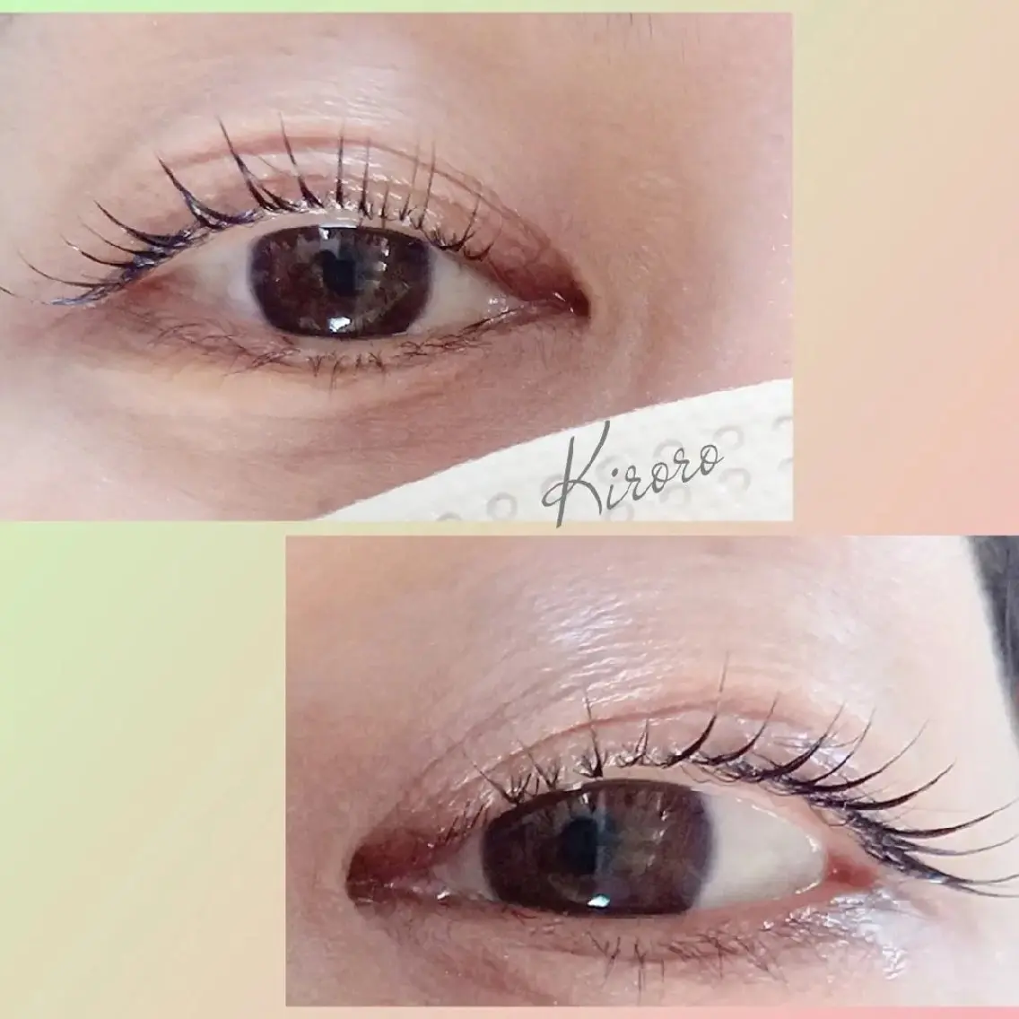 マツエク・マツパ 一重×まつ毛パーマ Kiroro   Eyelash のマツエク・マツパデザイン