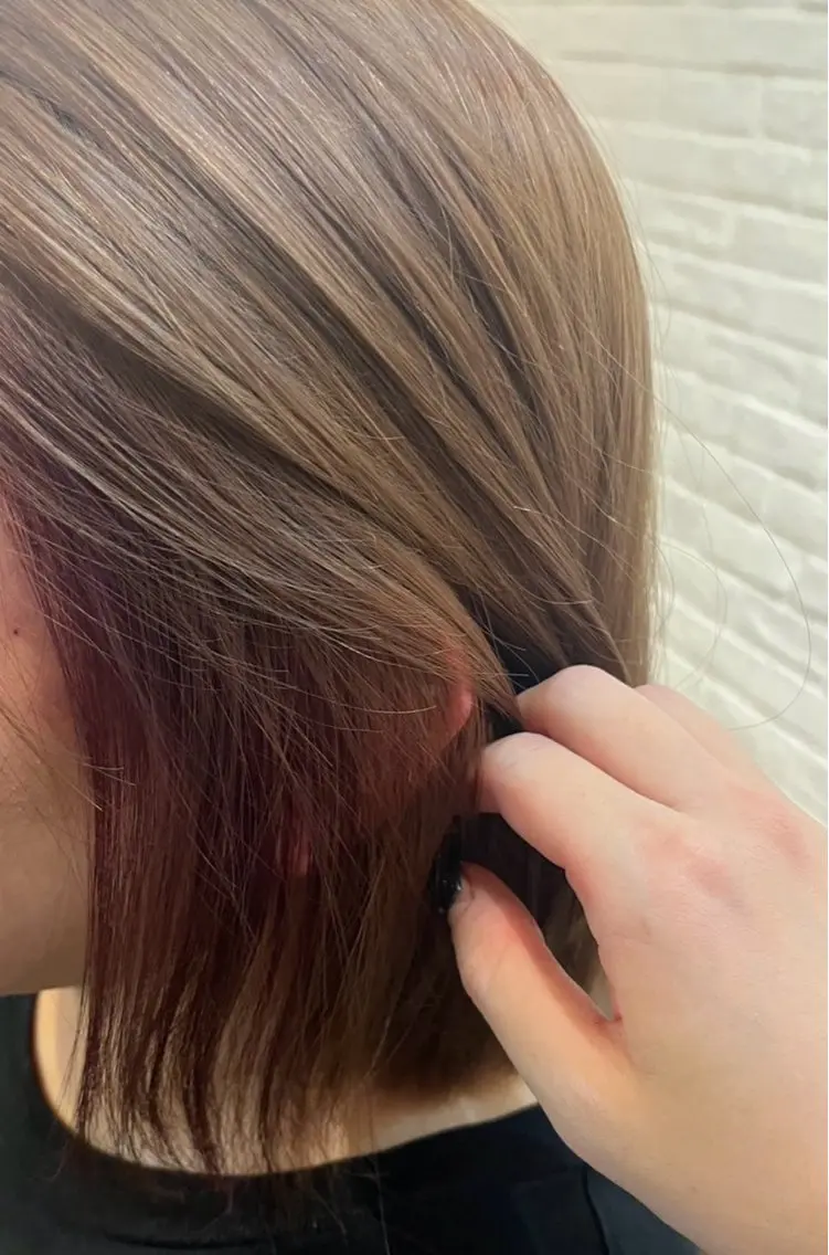カラー little福岡 mei.𓍯のヘアスタイル
