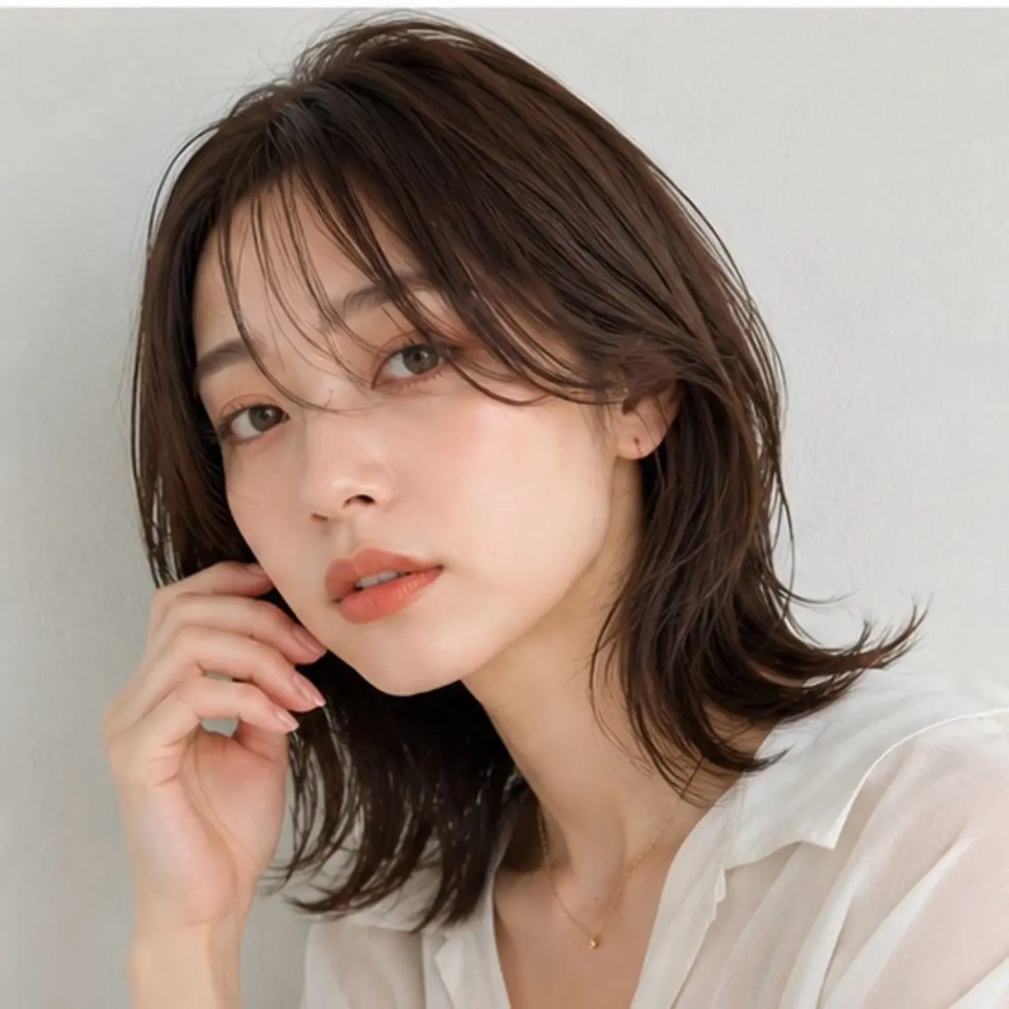 ミディアム カット トリートメント カット特化 /BLUET/新宿のヘアスタイル