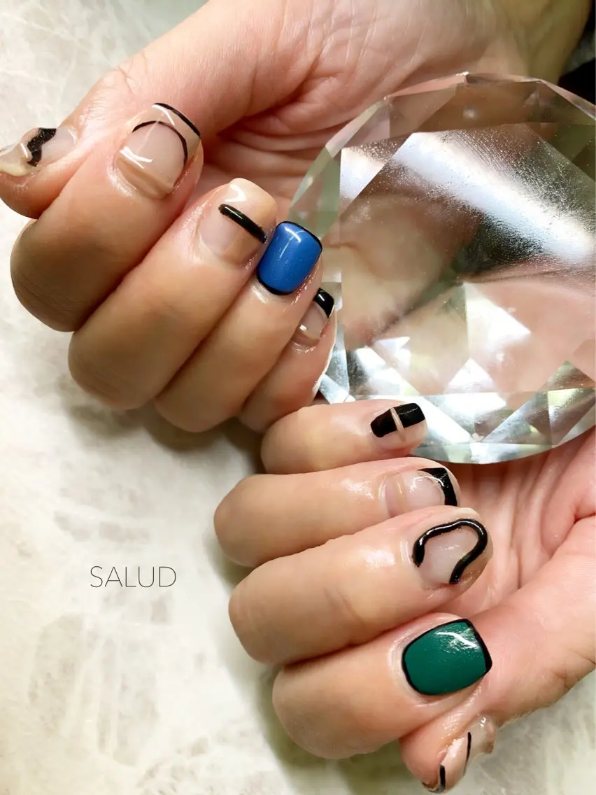 ネイル ハンドネイル Nail Salon SALUDのネイルデザイン