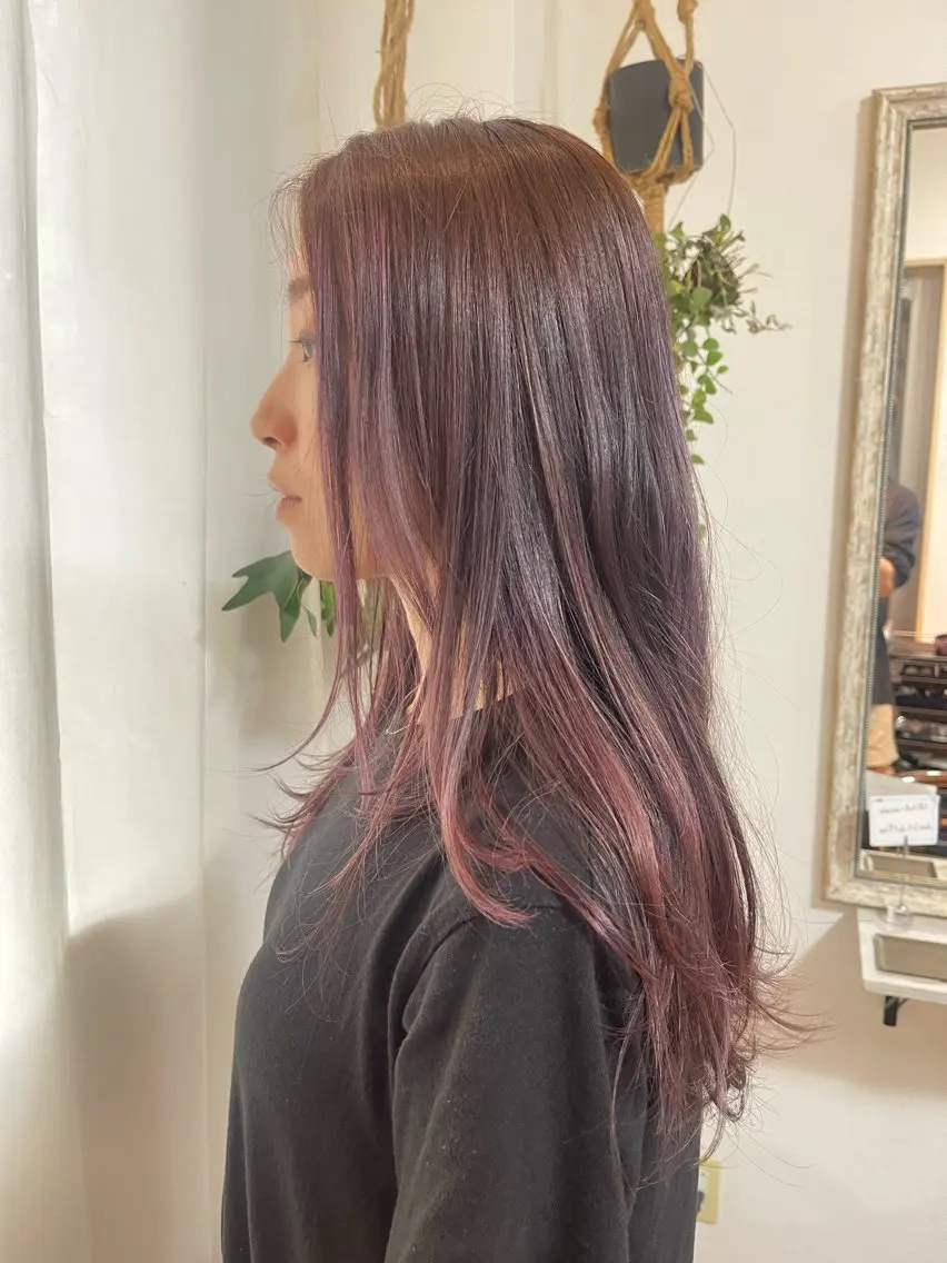 ロング 園田 渉 ◤SHIKIO◢のヘアスタイル