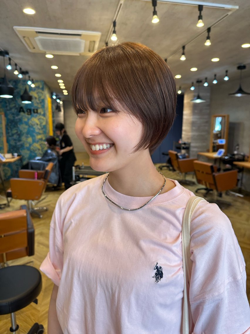 顔まわりカット!!!の写真