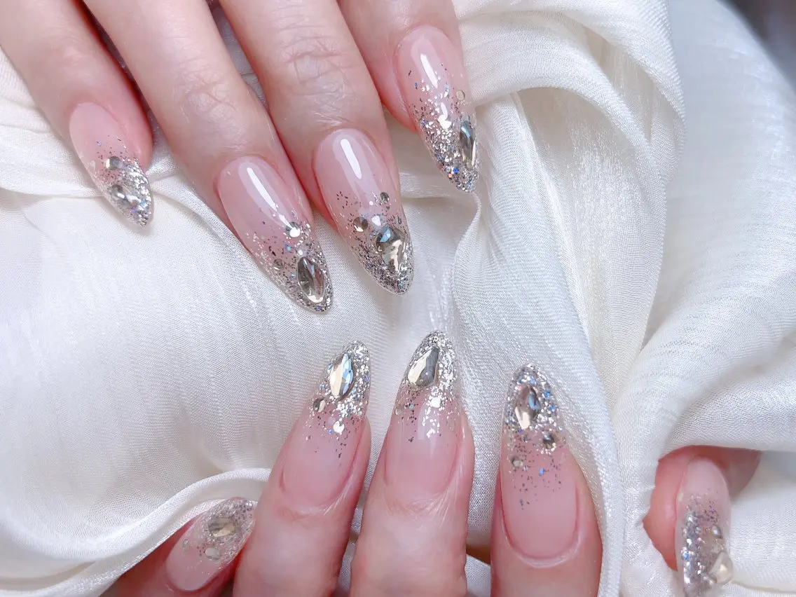 ネイル ハンドネイル M 🌷Nail 長さだし専門店のネイルデザイン