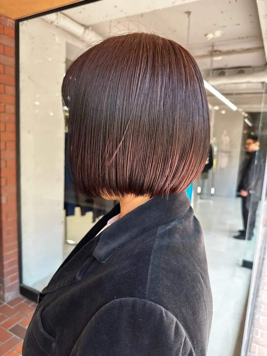 ショート ボブ NORA銀座 NATSUMIのヘアスタイル