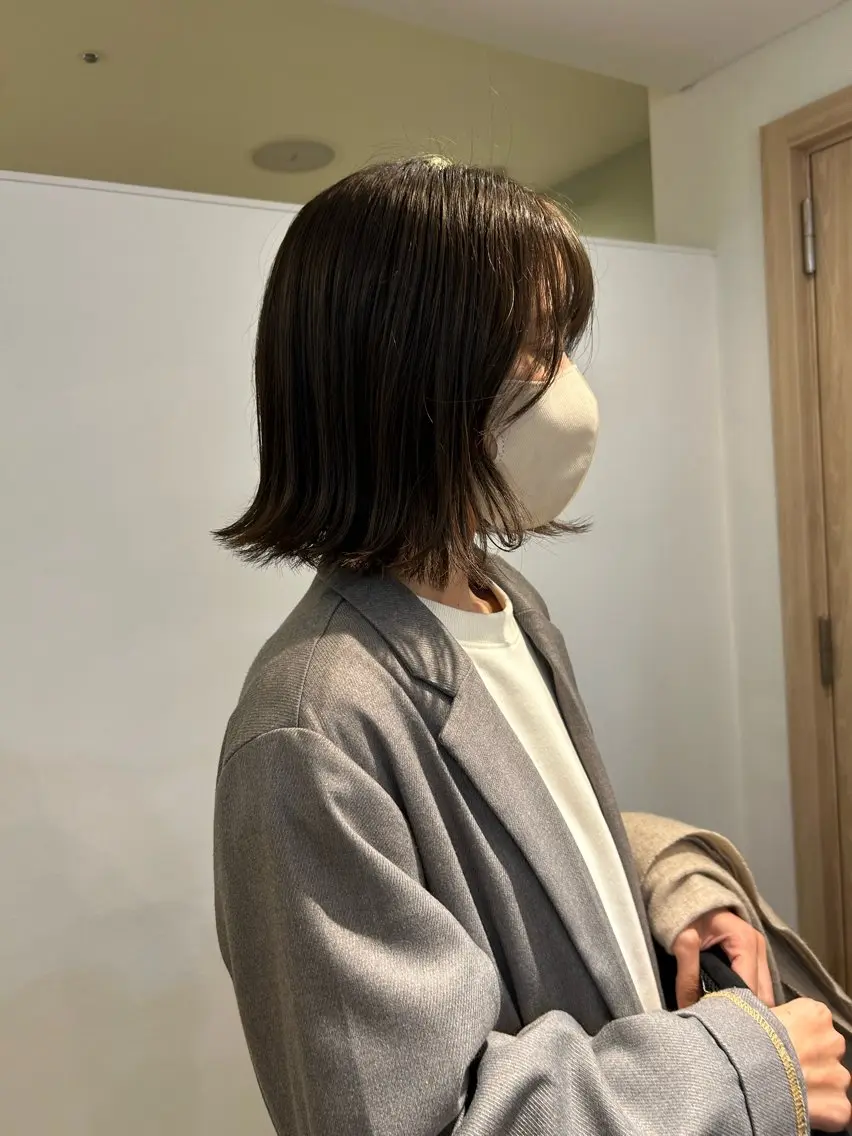 〖4回目以降〗  cut＋髪質改善プレミアムカラー＋aujua treatment🫧の写真