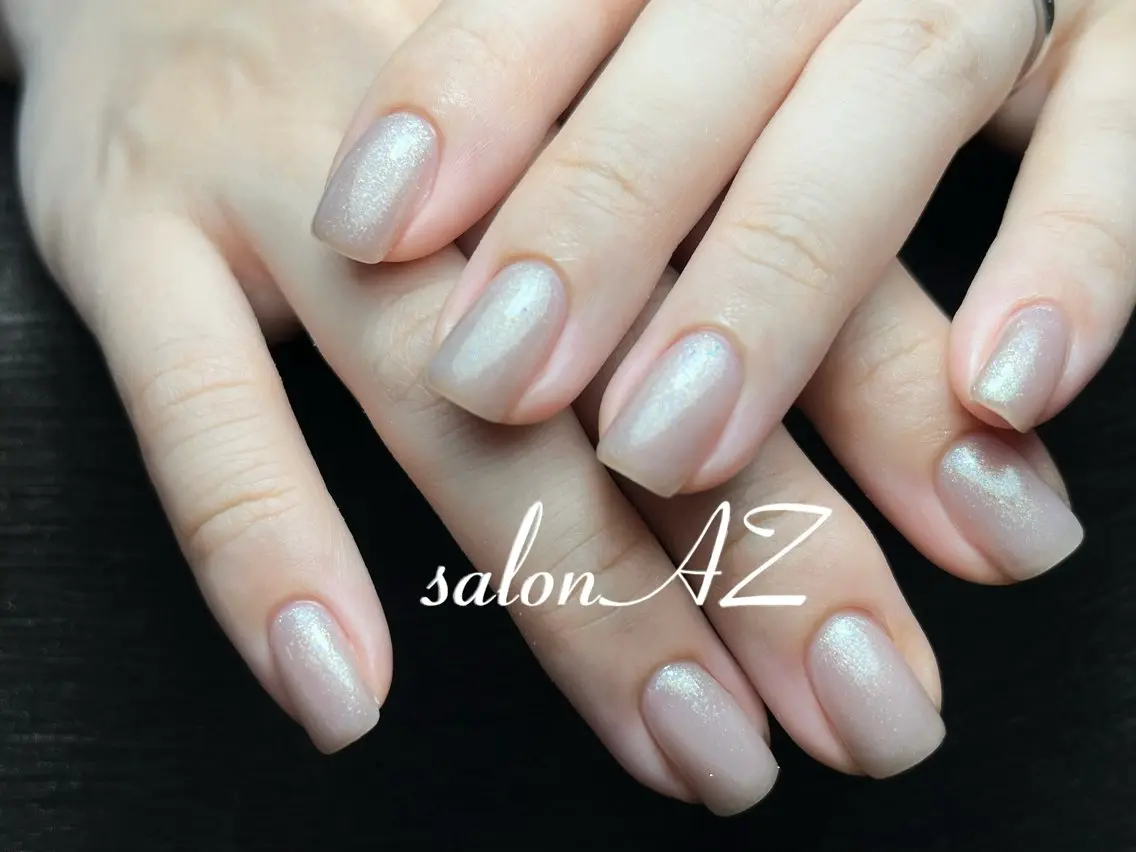 ネイル アートネイル 長さ出し フットネイル フレンチネイル ジェルネイル salon AZのネイルデザイン