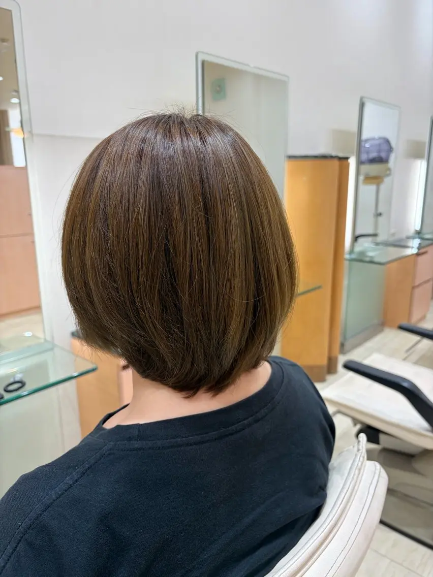カラー ブラウンカラー ヘアカラー 嶽 昇汰のヘアスタイル