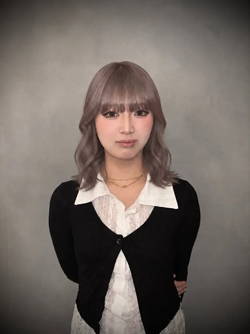 カラー ヘアカラー トリートメント loob Tokyo Arisa❤︎†のヘアスタイル