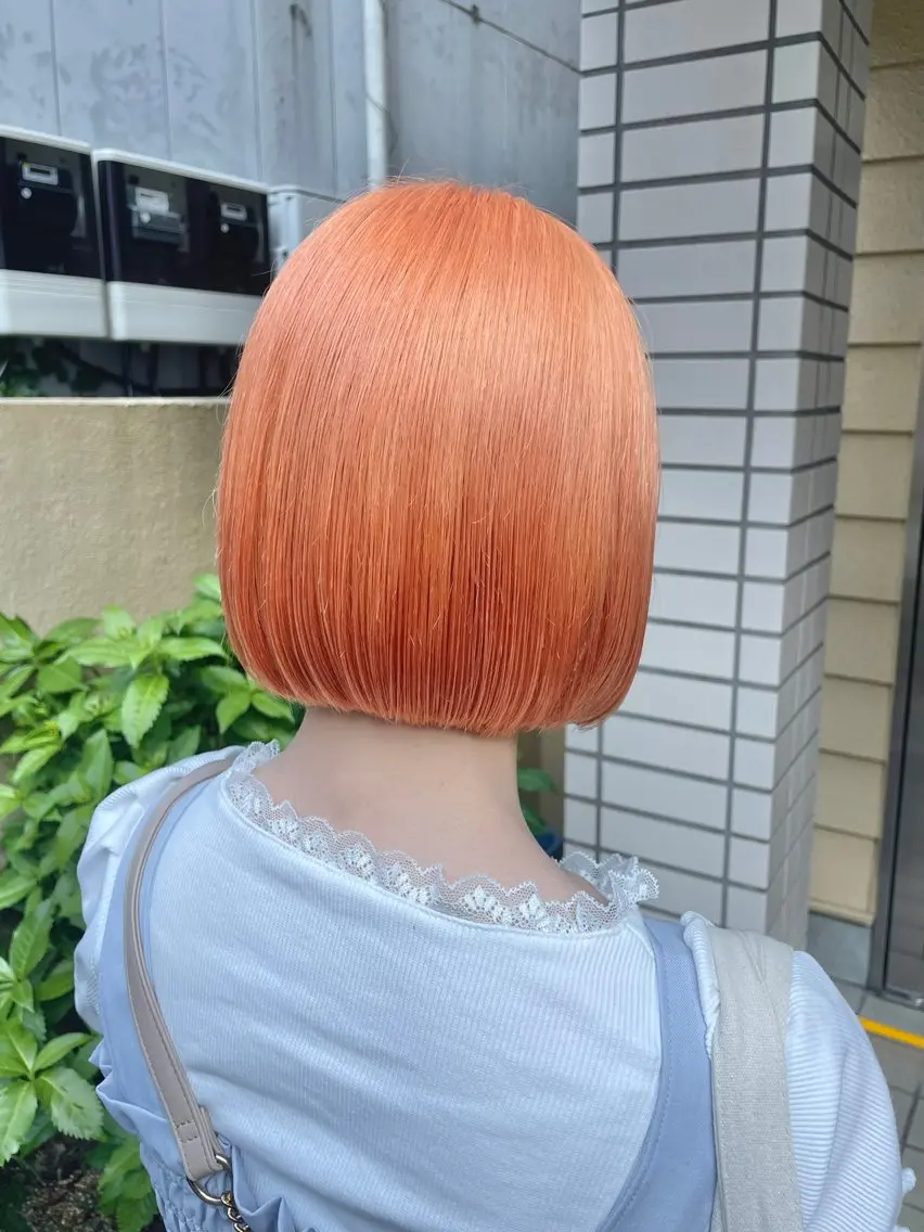 ショート カラー カット ヘアカラー トリートメント 原宿/ダブルカラー/ ブリーチ🎀れいなのヘアスタイル