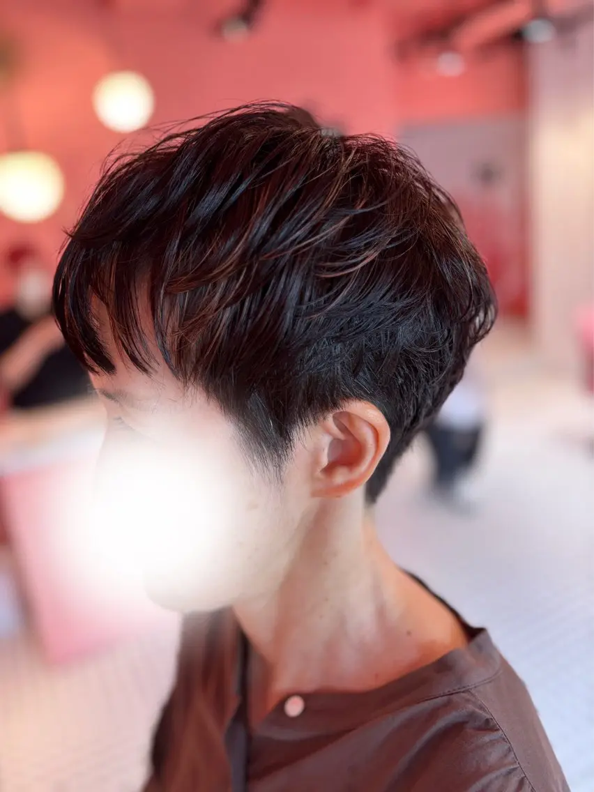 ショート ヘアアレンジ 渡部 彩花のヘアスタイル