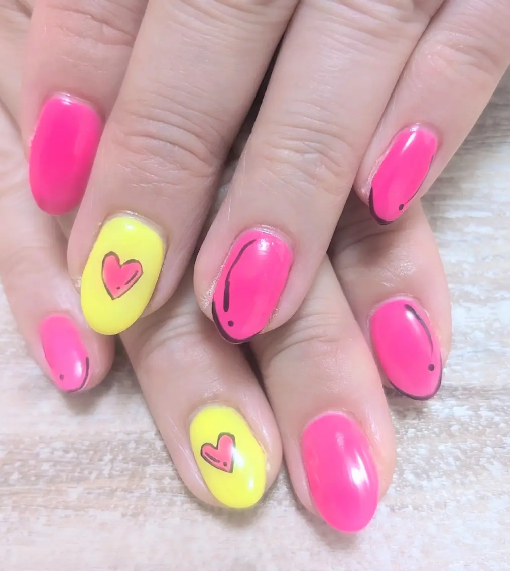ネイル 持ち込み NailSalon Ne-Neのネイルデザイン