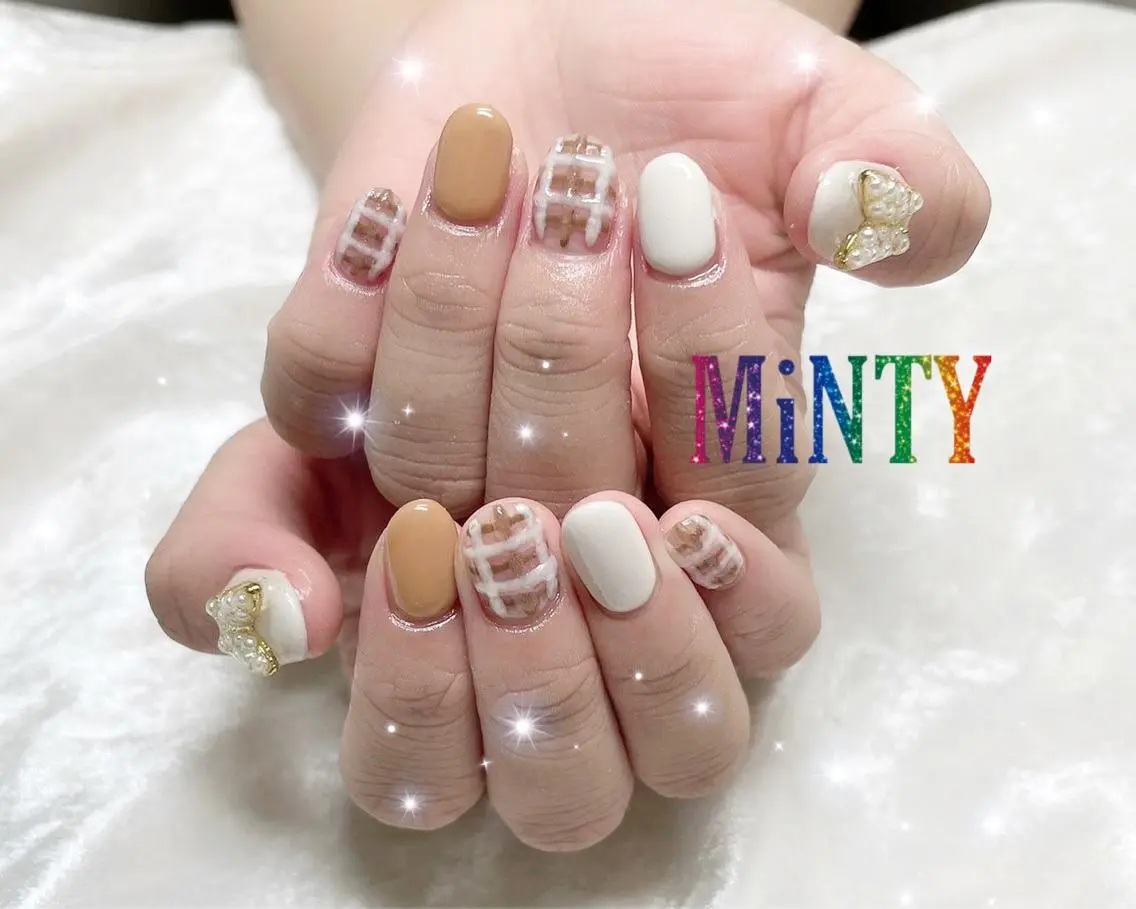 【ジェル】画像持込み90minコース♡手書きアート4本までの写真