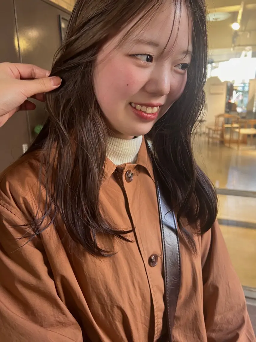 カラー 南部 綾音のヘアスタイル