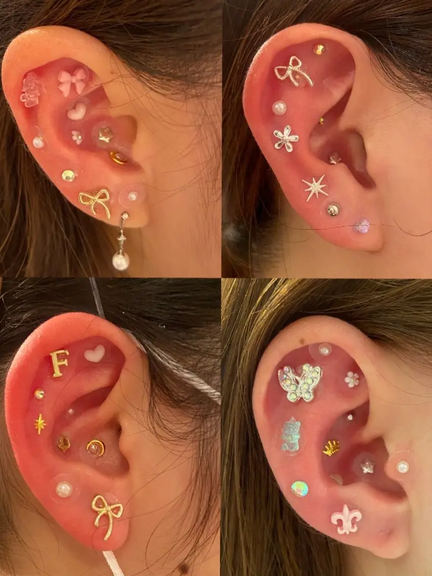 👂️💎耳ツボジュエリー付け放題の写真