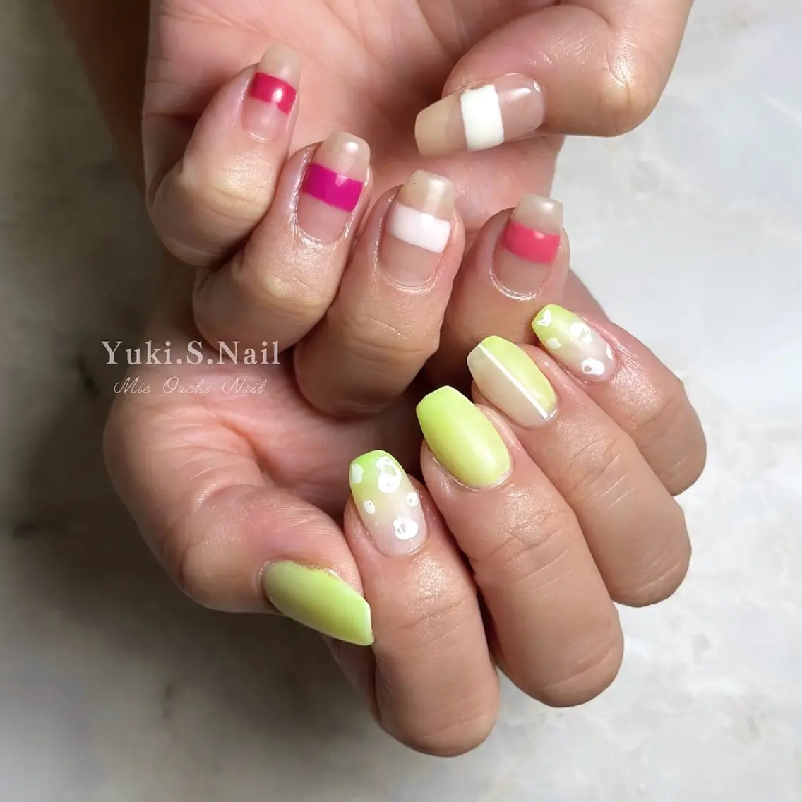 ショート ハンドネイル Yuki S.Nailのネイルデザイン