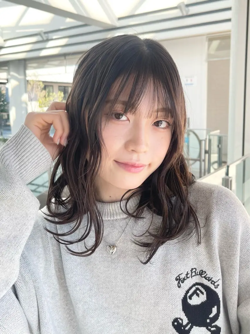 ミディアム カット 園田 渉 ◤SHIKIO◢のヘアスタイル