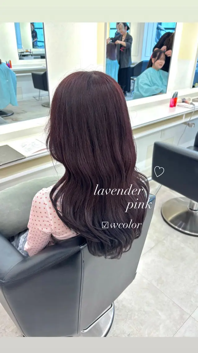 ロング ヘアカラー ParveMix🫧 宮﨑 梨里のヘアスタイル