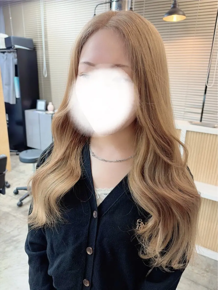 ロング ヘアカラー Peyp博多/カナデ /カラーモデル募集中のヘアスタイル