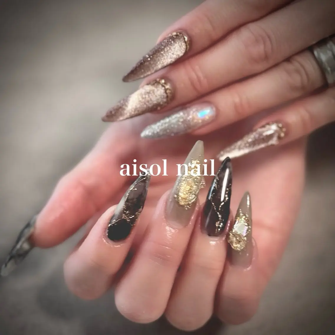 ネイル ハンドネイル Aisol nail salonのネイルデザイン