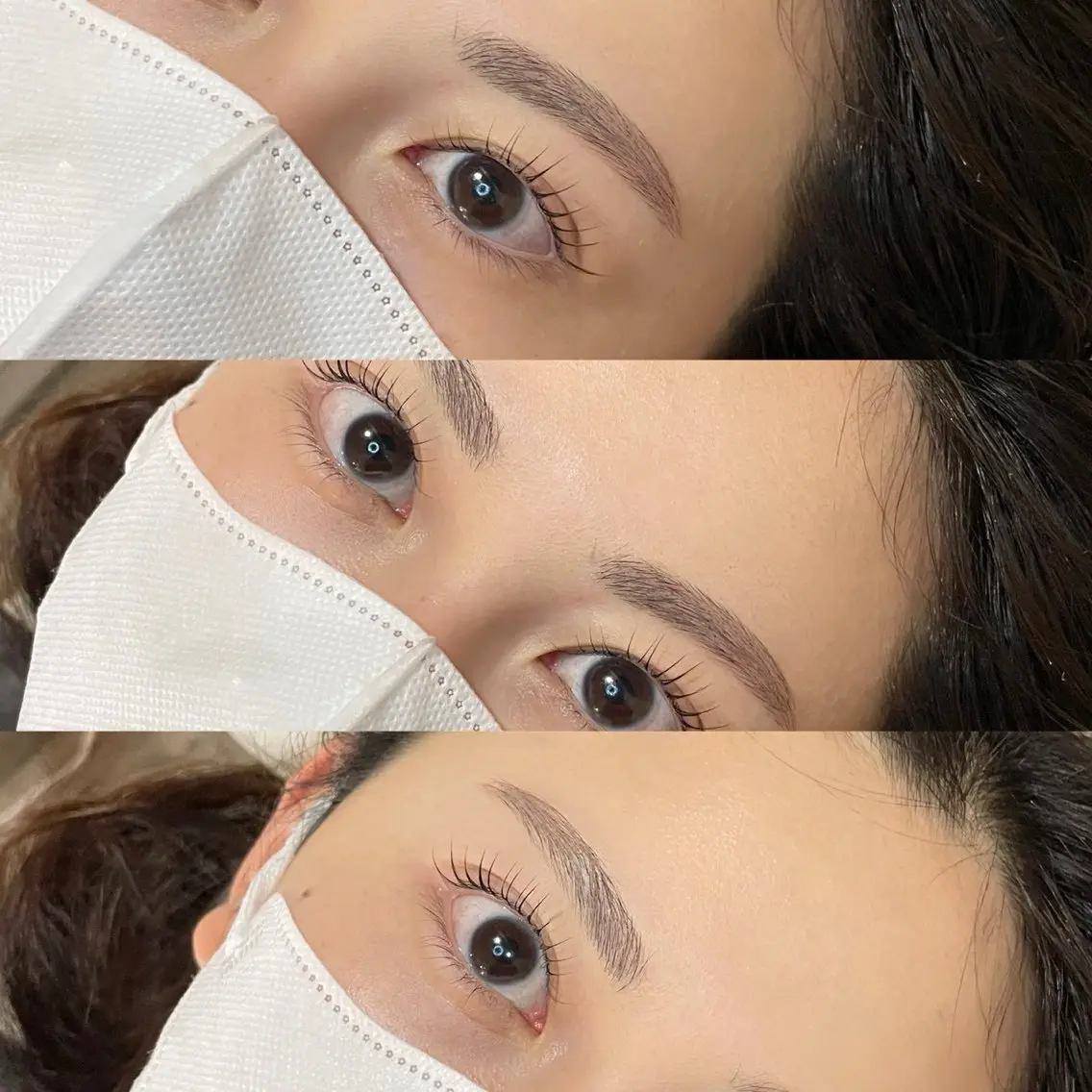 マツエク100本モデル料金🎀✨本日空きあり⭕️当日予約可能🉑今だけモデル料金🧚🏻♀️🌀付け足し◎の写真