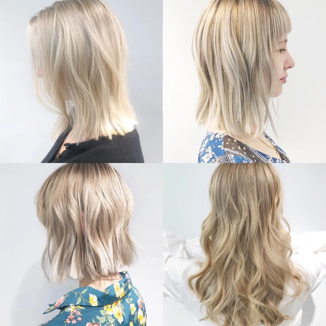 ミディアム カラー ヘアアレンジ KONOMI スタイリストのヘアスタイル