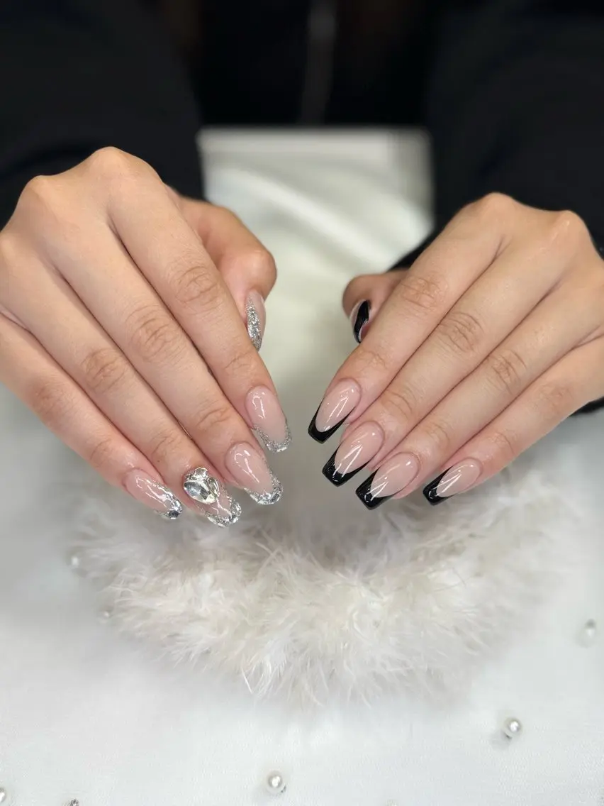 セミロング ハンドネイル Bibi nail Osakaのネイルデザイン