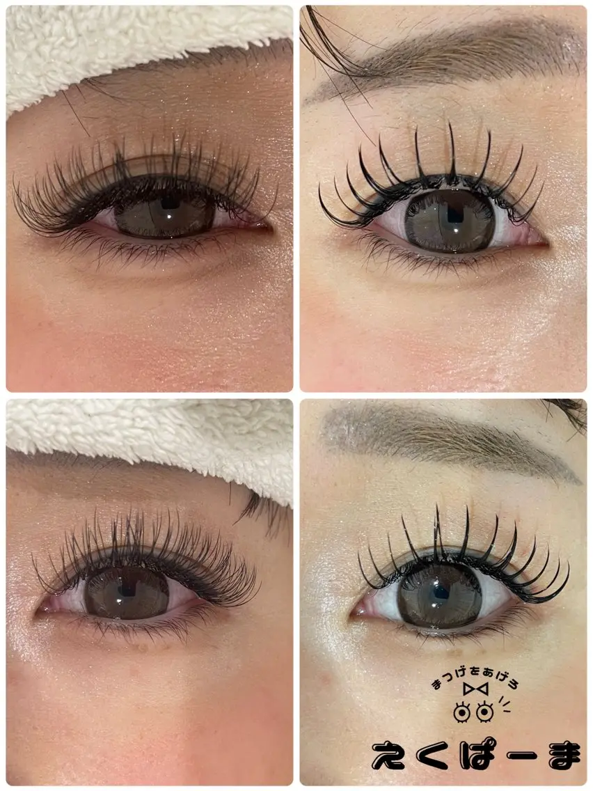 マツエク・マツパ フラットラッシュ eyelash salon TOKIのマツエク・マツパデザイン