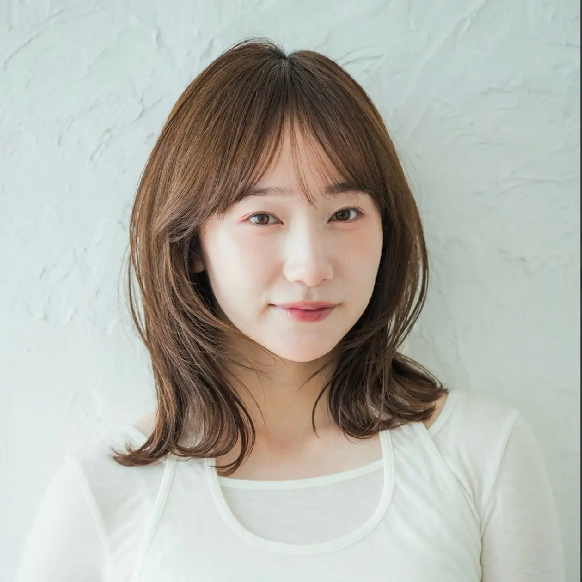 ミディアム くびれヘア くびれカット🎀 clesc'宮島梨央のヘアスタイル