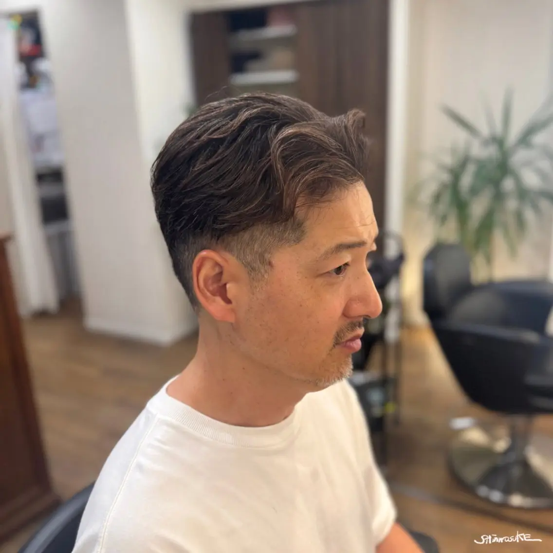 メンズ ツーブロック カット トリートメント しんのすけ /モデルさん募集中のヘアスタイル