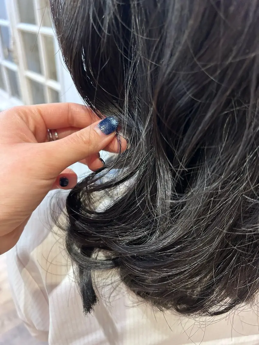 ミディアム パーマ ミディアムパーマ PIS/ NAHOのヘアスタイル