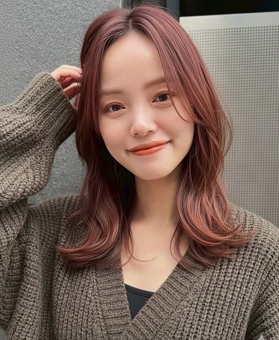 セミロング 森尾 鷹矢のヘアスタイル