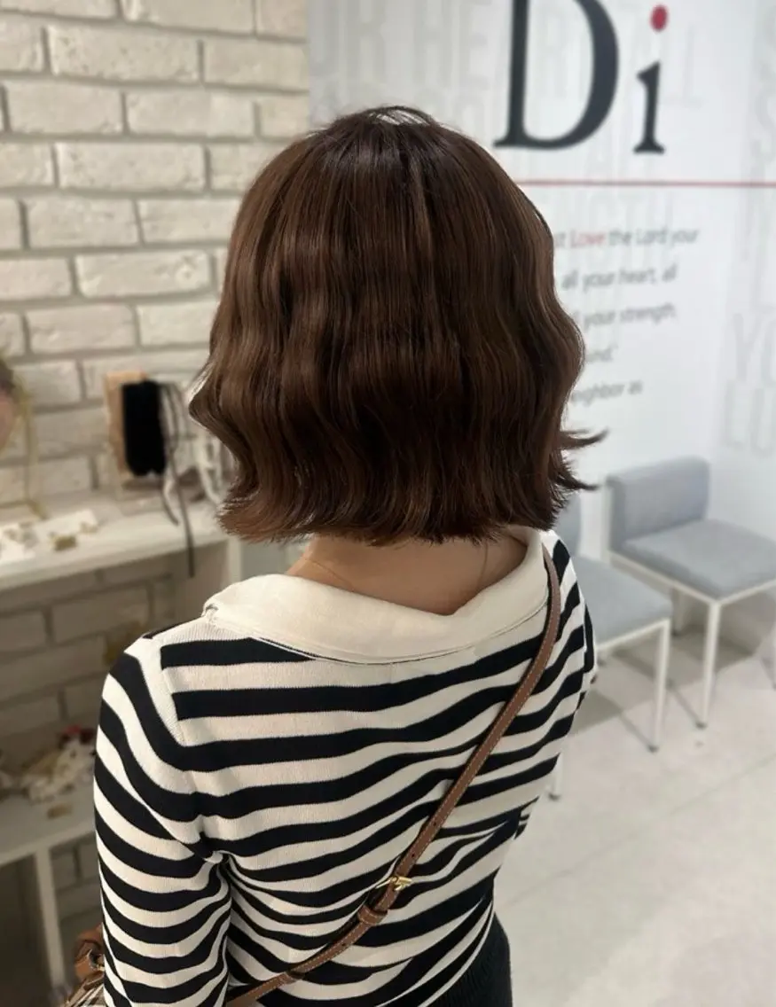 【ボブさん限定】巻き髪モデル様募集しております♡    ⭐️スタイリスト1年目中井瑞月が募集しております☺️の写真