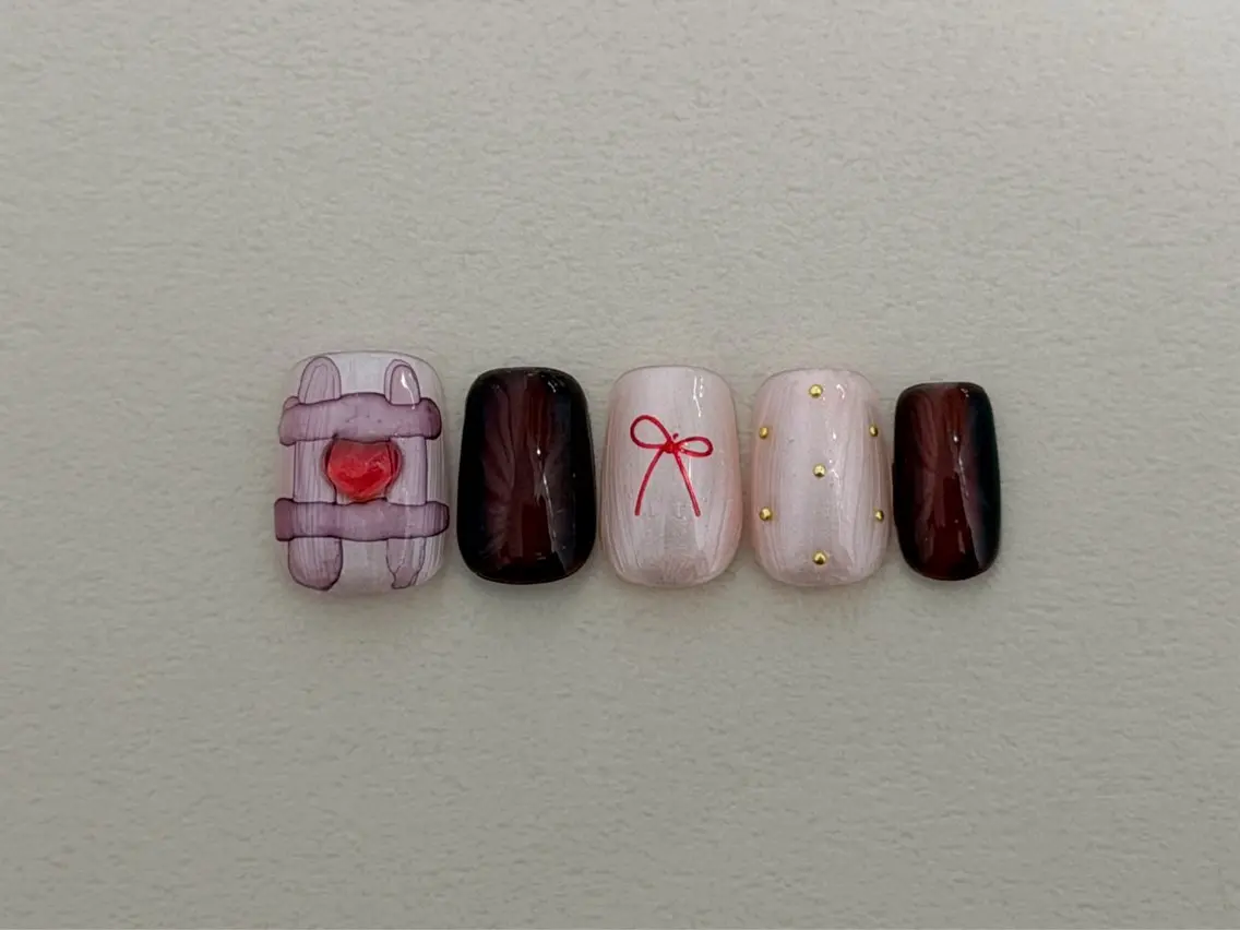 ネイル バレンタイン Nail Katoのネイルデザイン