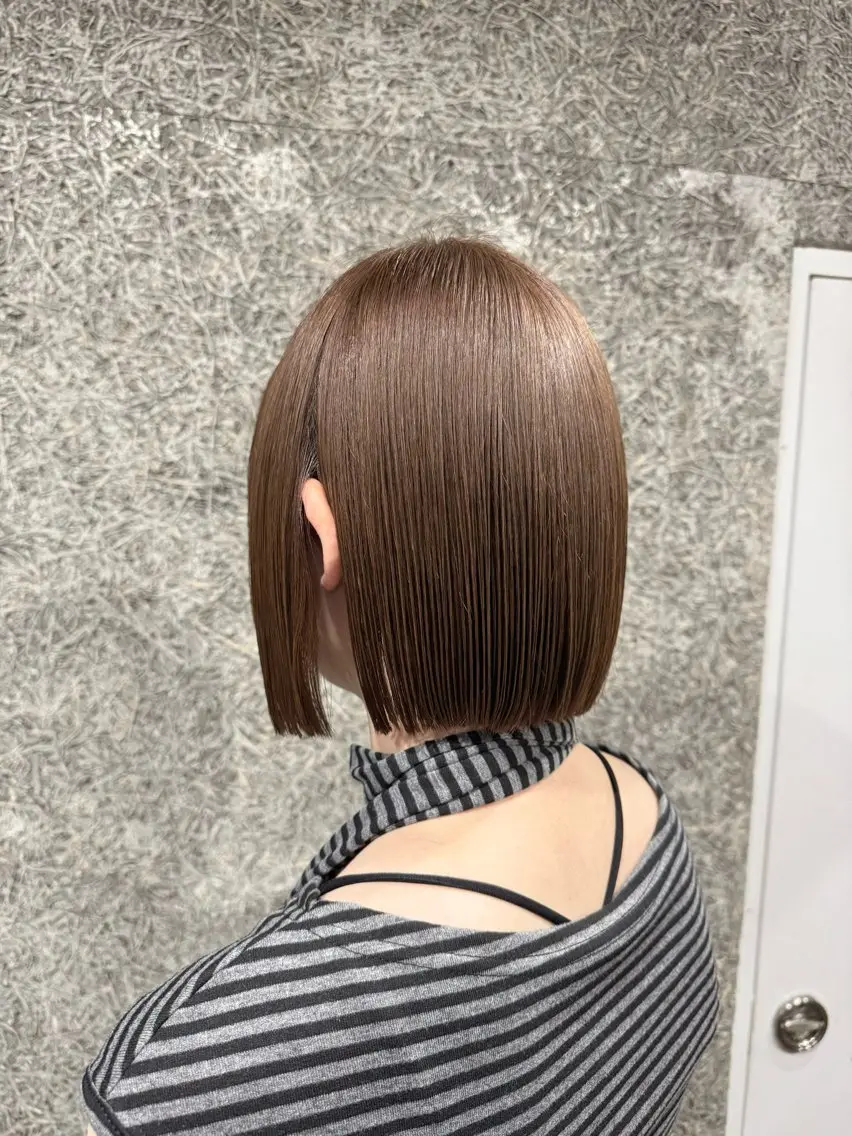 ショート ボブ カット ヘアカラー 🦋 misaki🦋のヘアスタイル