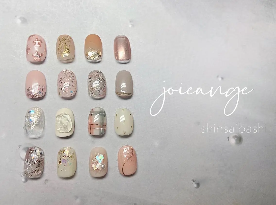 ネイル 安田joieange 心斎橋店のネイルデザイン
