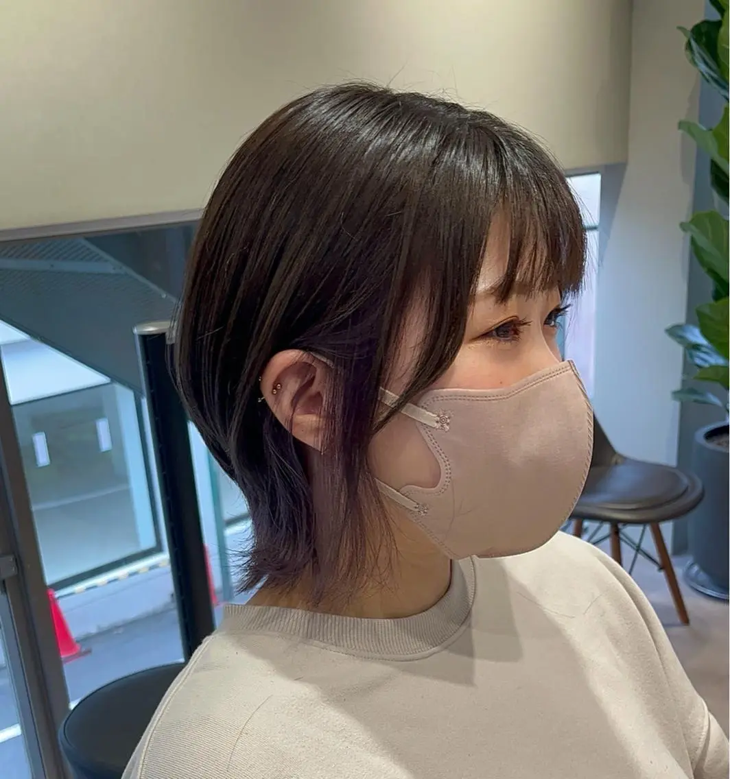 ショート カット ヘアカラー ヘッドスパ 佐藤優太朗 似合わせ/髪質改善のヘアスタイル