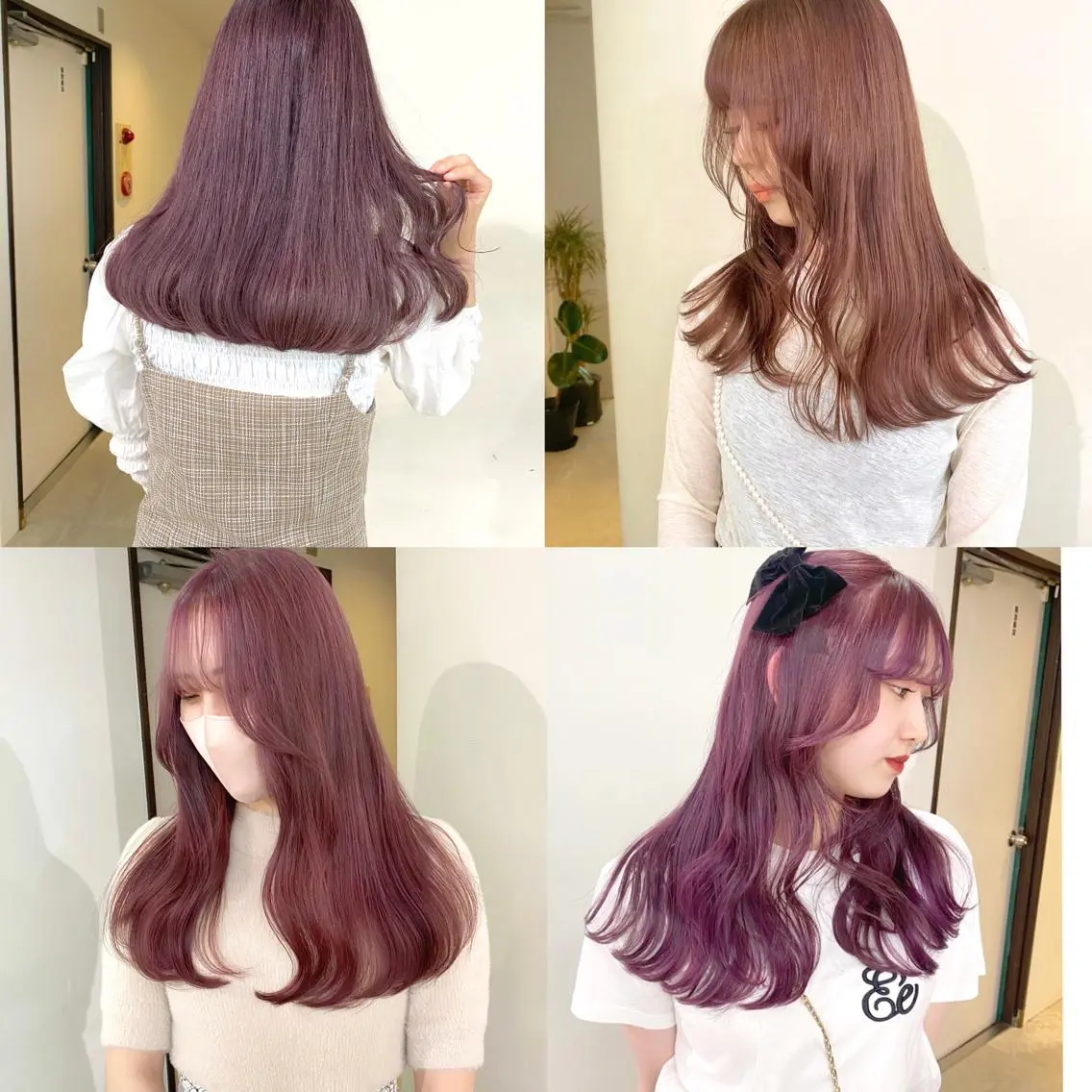 カラー ベージュカラー ブリーチ ラベンダーカラー ピンクカラー ヘアカラー mizuki/ピンク ベージュ.レイヤーのヘアスタイル
