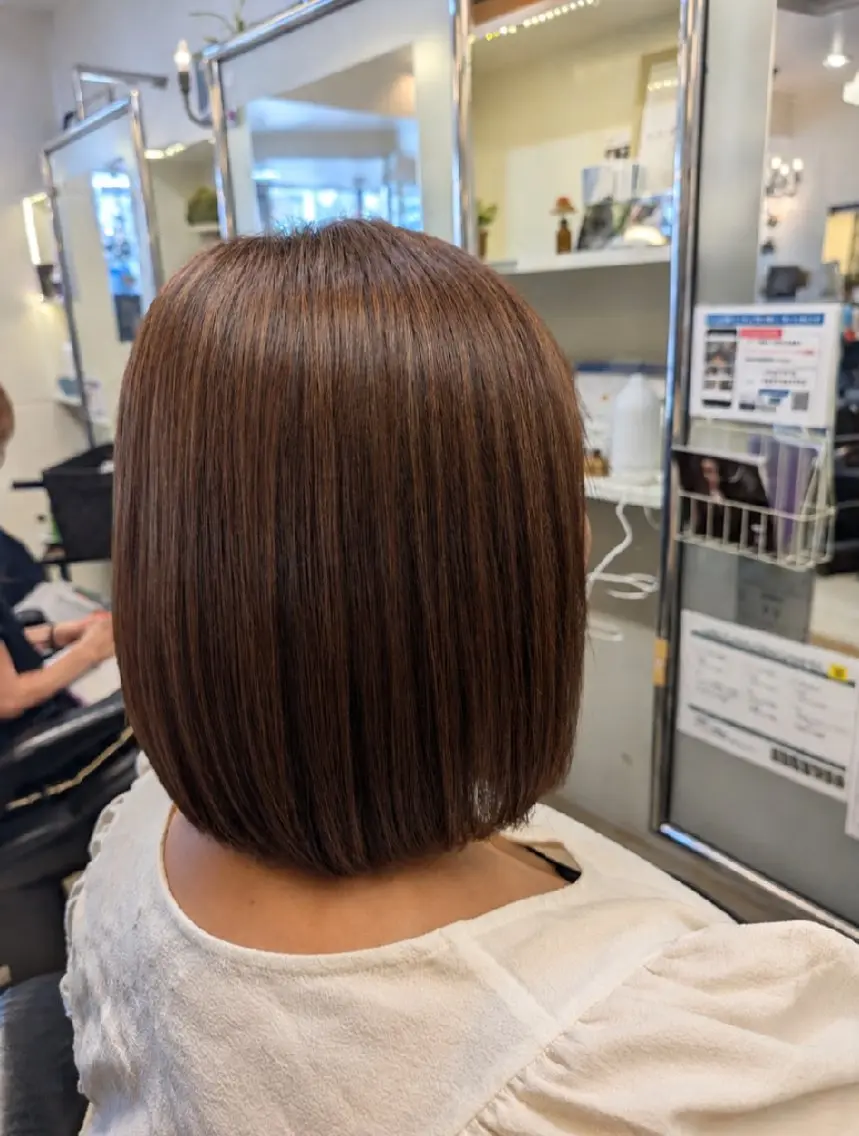 ミディアム 椎橋 美帆野のヘアスタイル