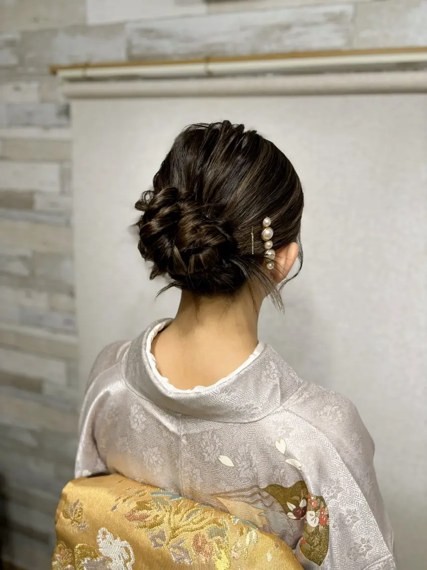 ヘアアレンジ ヘアセット hair salon【クラン】のヘアスタイル