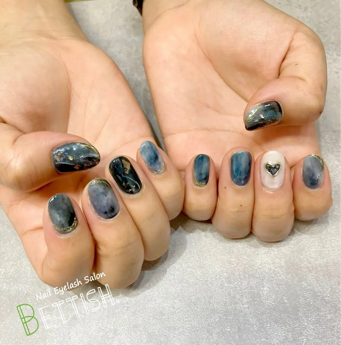 ネイル 持ち込み ニュアンスネイル ハンドネイル BETTISH. KUMIKO☺︎︎のネイルデザイン