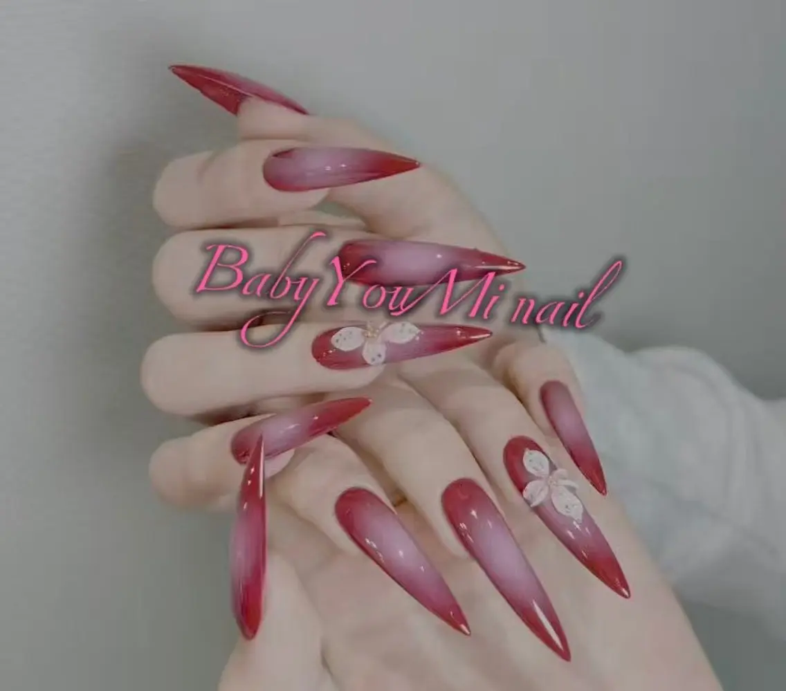 ネイル オーロラネイル 成人式 フットネイル フレンチネイル ジェルネイル ハンドネイル BabyYouMi nailのネイルデザイン