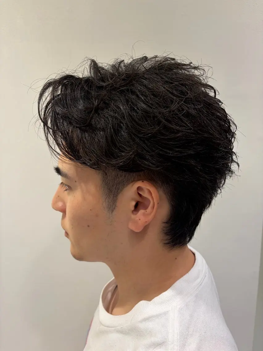 メンズ 刈り上げ 稲毛田 颯人のヘアスタイル