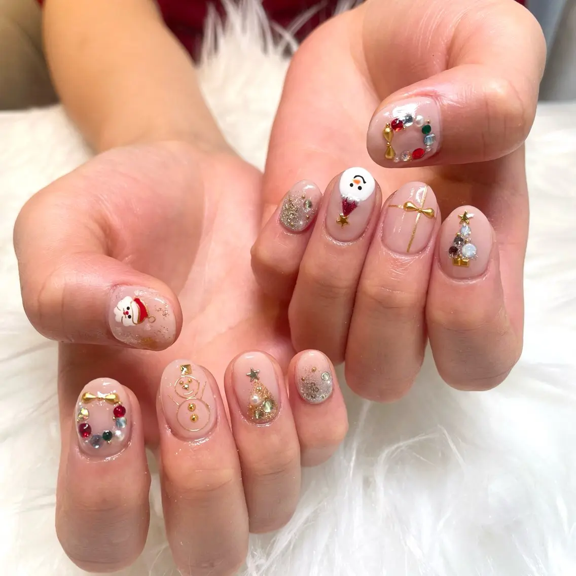 ネイル ハンドネイル 新井 ひなののネイルデザイン