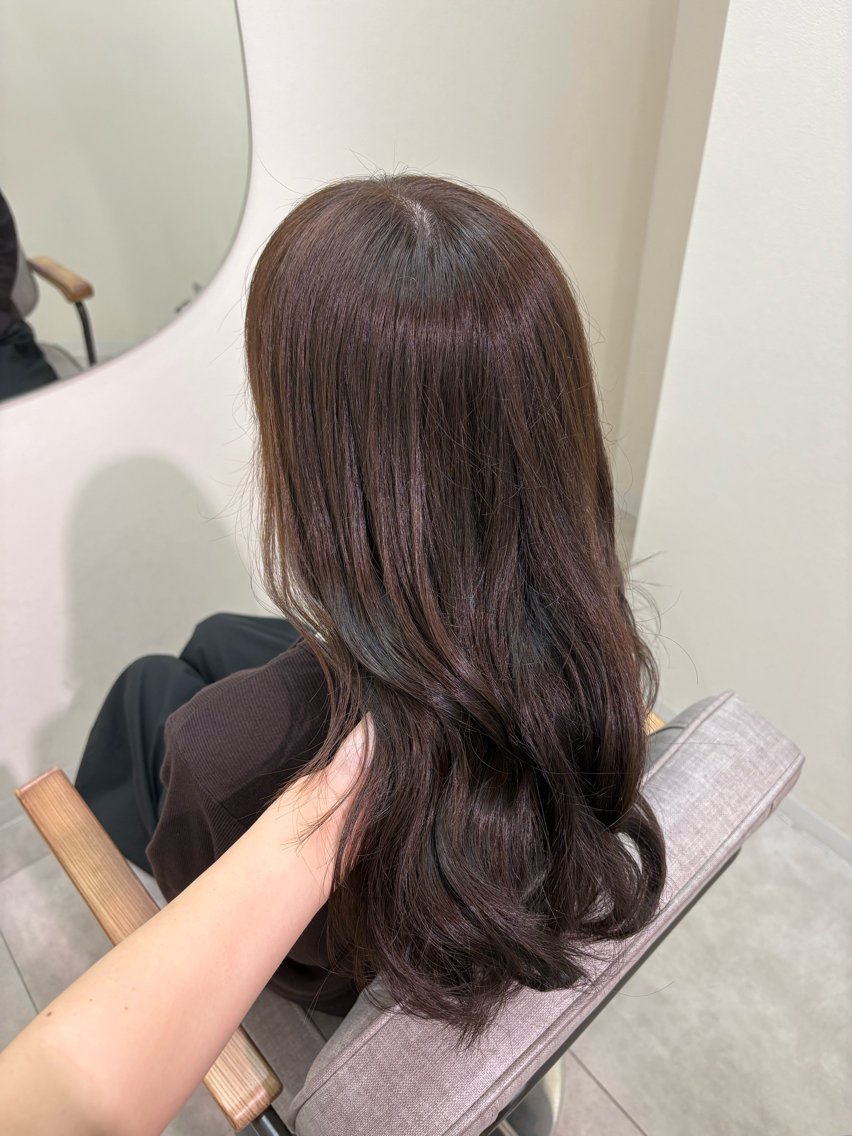 セミロング newi広島／ Ririのヘアスタイル